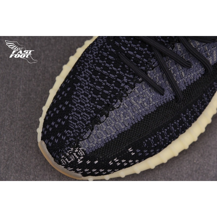 快腳🔎 Yeezy Boost 350 V2 Carbon FZ5000 黑芝麻 拼接 黑灰-細節圖4