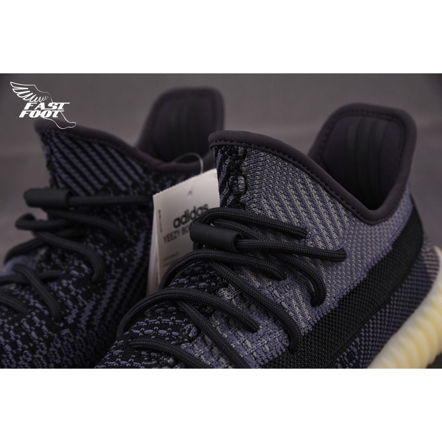 快腳🔎 Yeezy Boost 350 V2 Carbon FZ5000 黑芝麻 拼接 黑灰-細節圖5