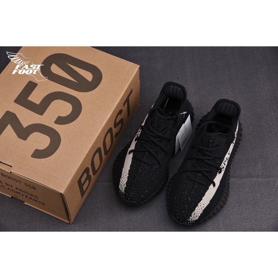 快腳🔎 Adidas Yeezy Boost 350 V2 黑白 Kanye West BY1604-細節圖3