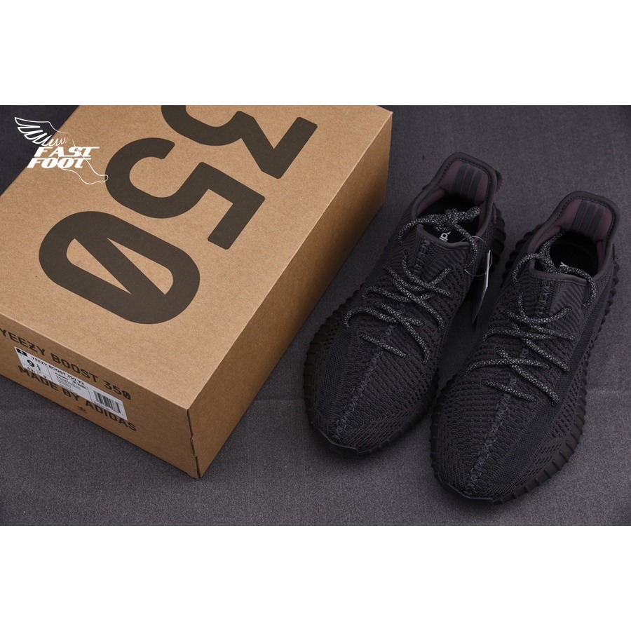 快腳🔎 Adidas YEEZY BOOST 350 V2 FU9006 黑天使-細節圖3