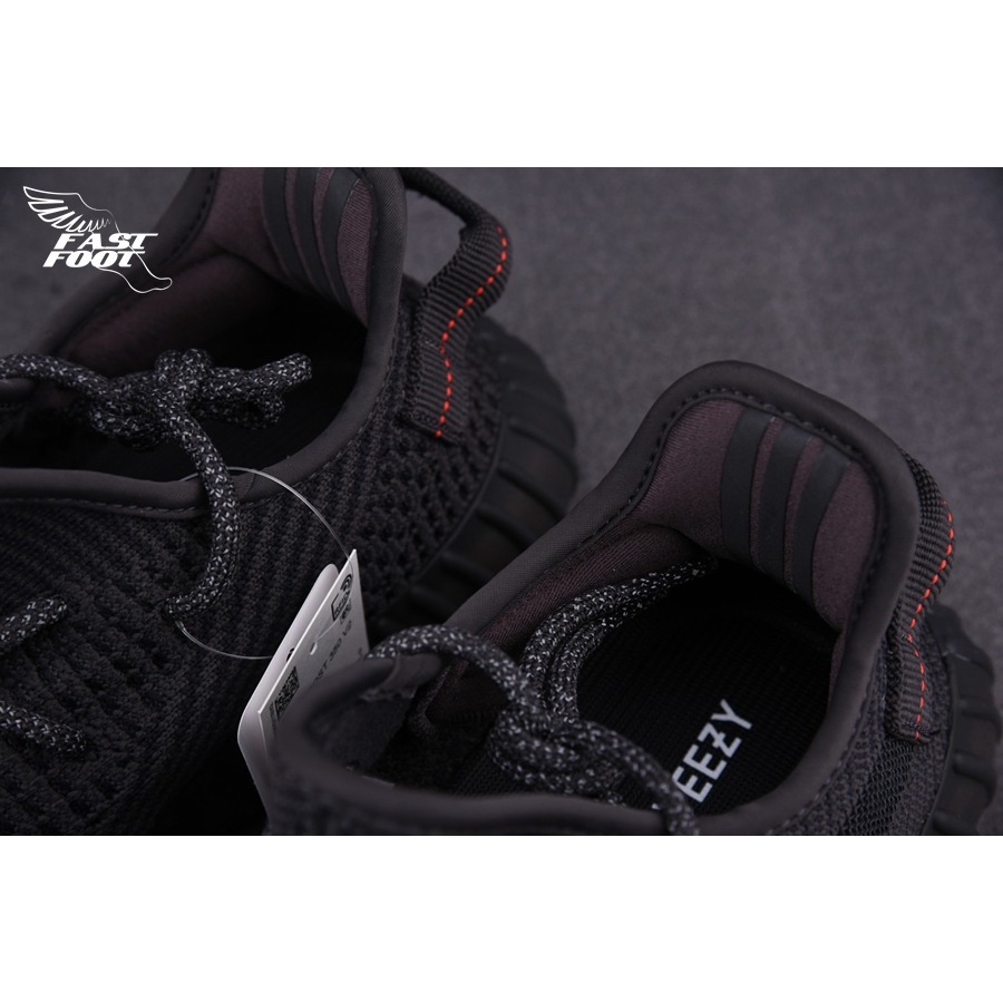 快腳🔎 Adidas YEEZY BOOST 350 V2 FU9006 黑天使-細節圖5