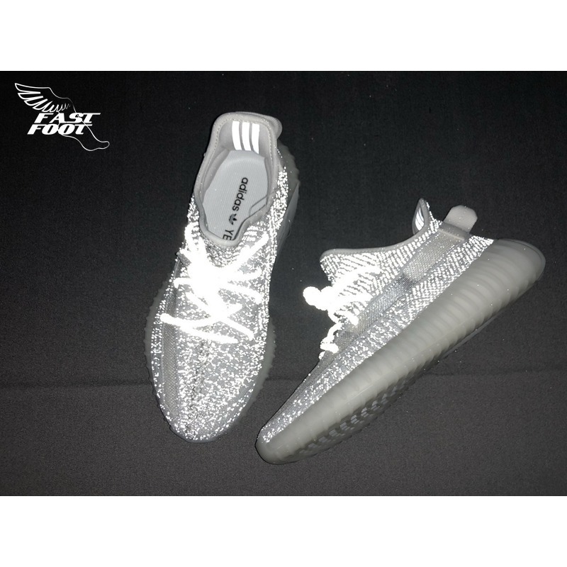 快腳🔎 ADIDAS YEEZY BOOST 350 V2 STATIC REFLECTIVE 全反光 EF2367-細節圖7
