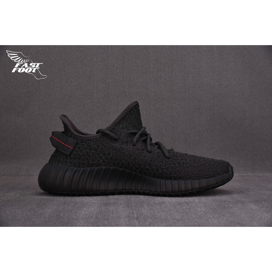 快腳🔎 ADIDAS YEEZY BOOST 350 V2 黑魂 全反光 FU9007-細節圖2