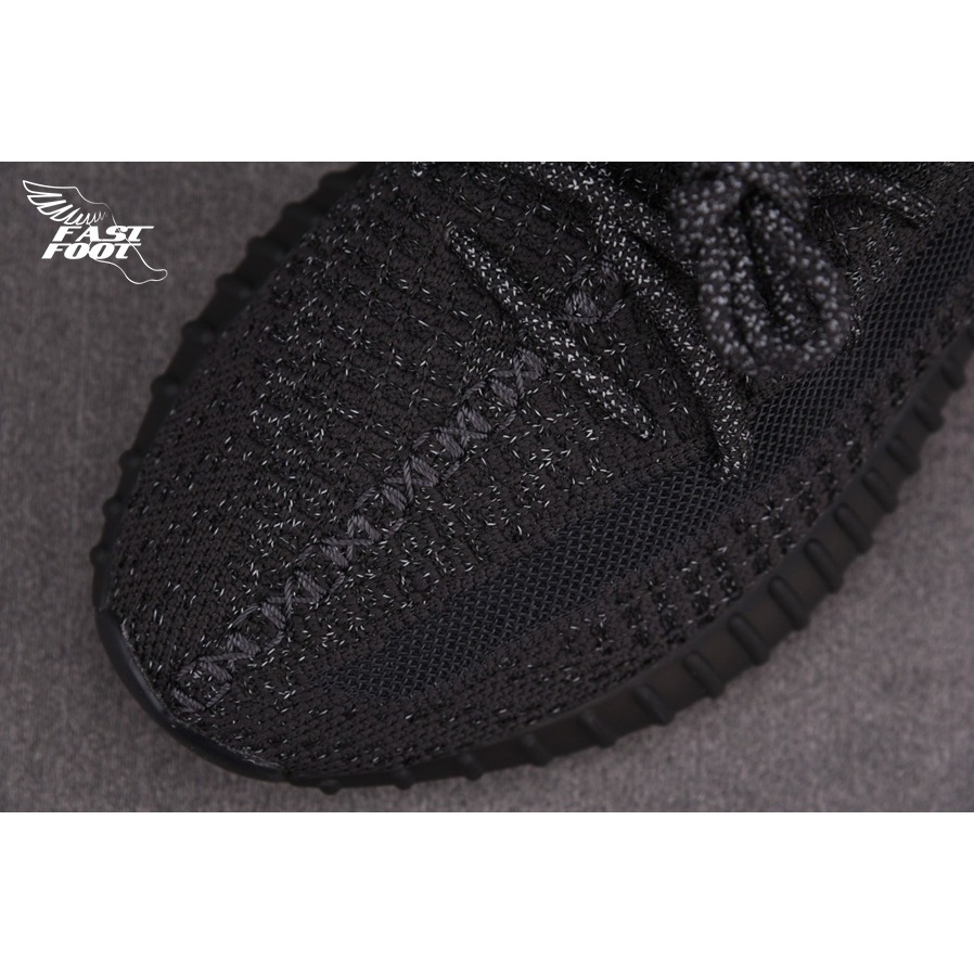 快腳🔎 ADIDAS YEEZY BOOST 350 V2 黑魂 全反光 FU9007-細節圖4