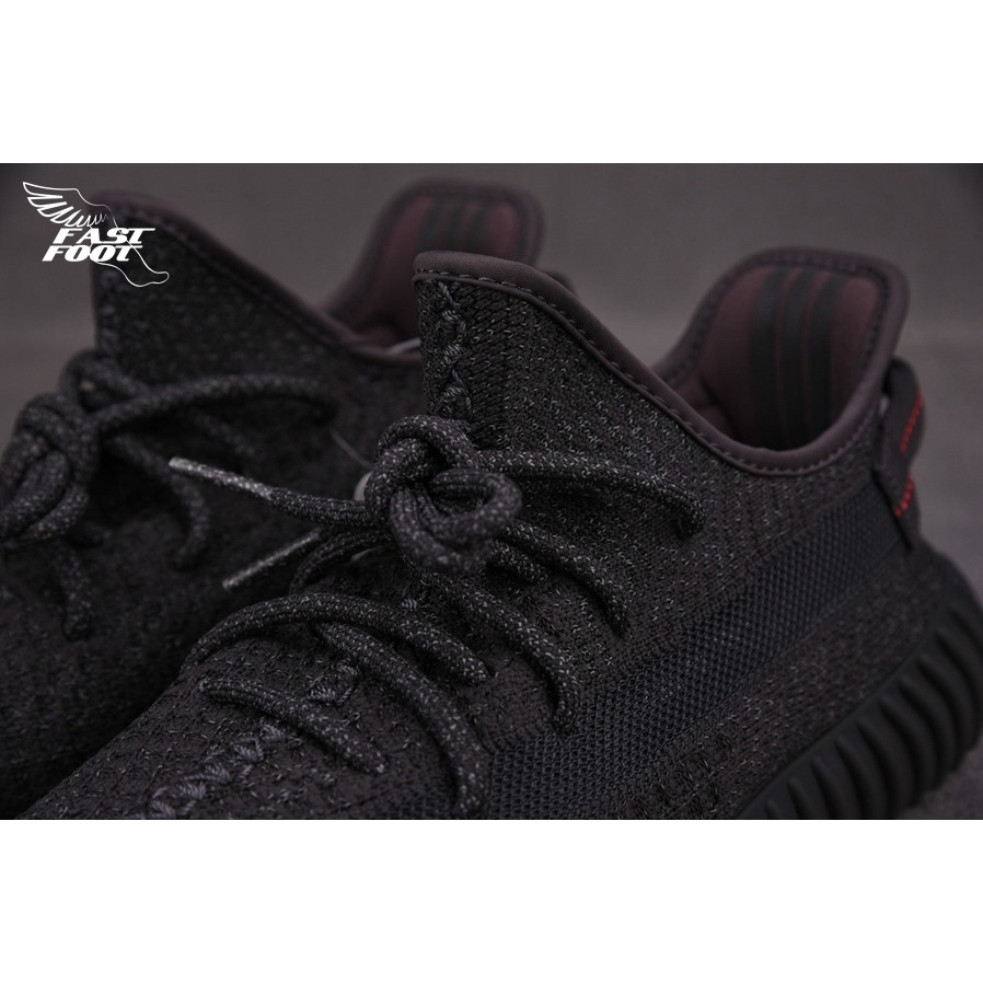 快腳🔎 ADIDAS YEEZY BOOST 350 V2 黑魂 全反光 FU9007-細節圖5