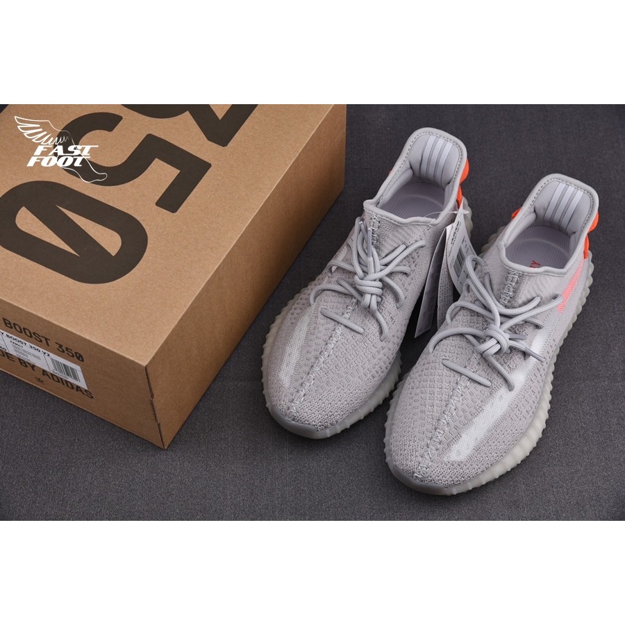 快腳🔎 Adidas Yeezy Boost 350 V2 Tail Light 灰橘 歐洲限定 FX9017-細節圖3