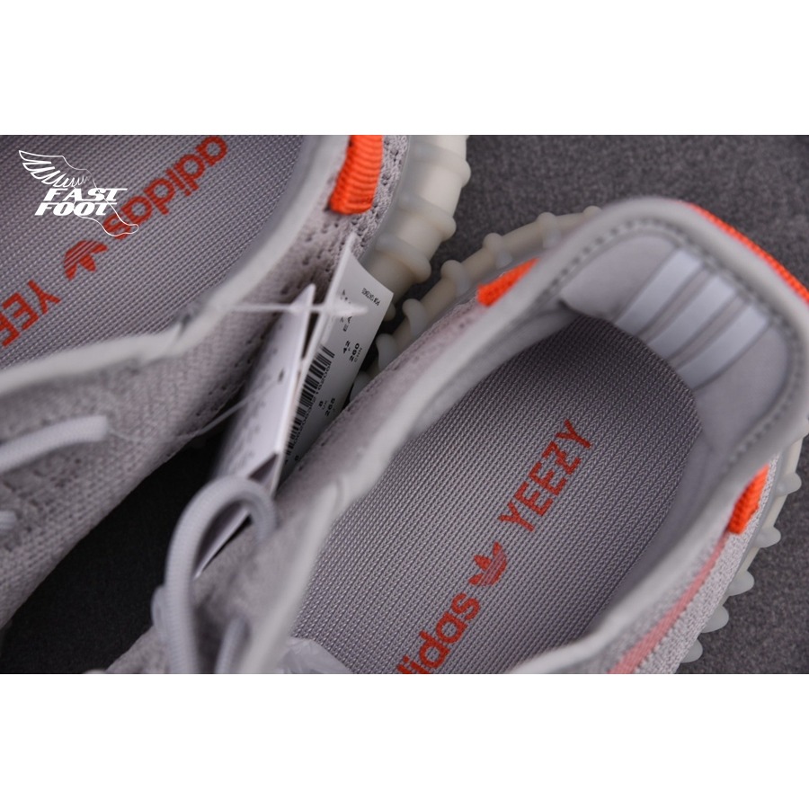 快腳🔎 Adidas Yeezy Boost 350 V2 Tail Light 灰橘 歐洲限定 FX9017-細節圖5
