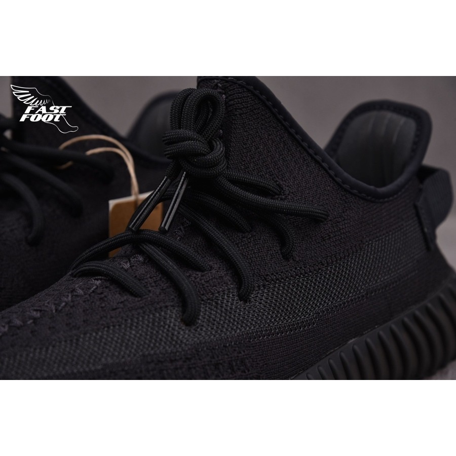 快腳🔎 Adidas Yeezy Boost 350 V2 Onyx 黑武士 全黑 黑魂 黑 HQ4540-細節圖5