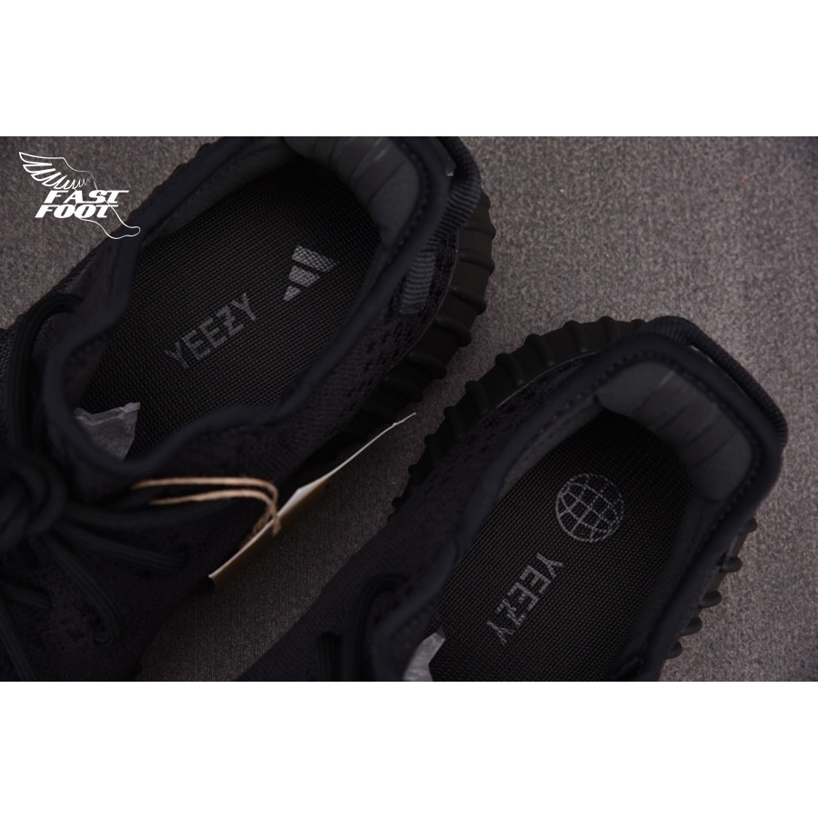 快腳🔎 Adidas Yeezy Boost 350 V2 Onyx 黑武士 全黑 黑魂 黑 HQ4540-細節圖6