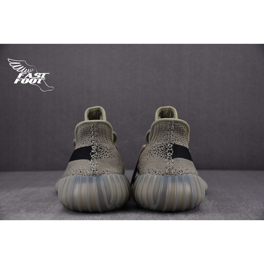 快腳🔎 ADIDAS YEEZY BOOST 350 V2 灰褐黑 編織鞋 HQ2059-細節圖6