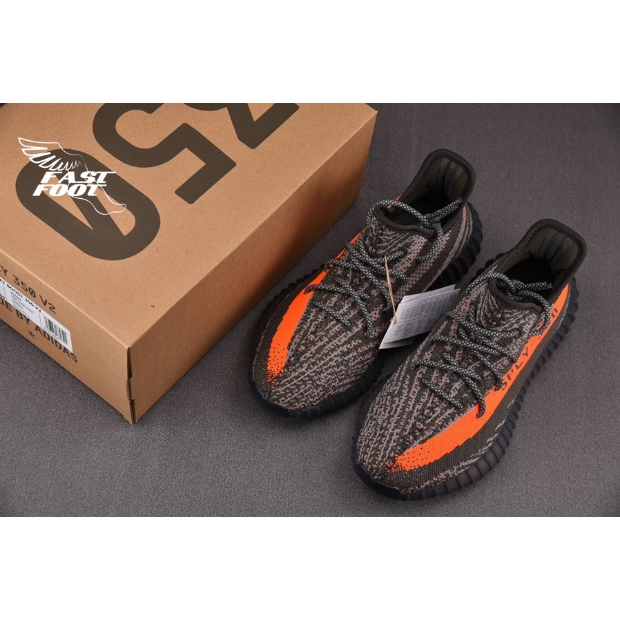 快腳🔎 ADIDAS YEEZY BOOST 350 V2 CARBON BELUGA 灰橘 HQ7045-細節圖3