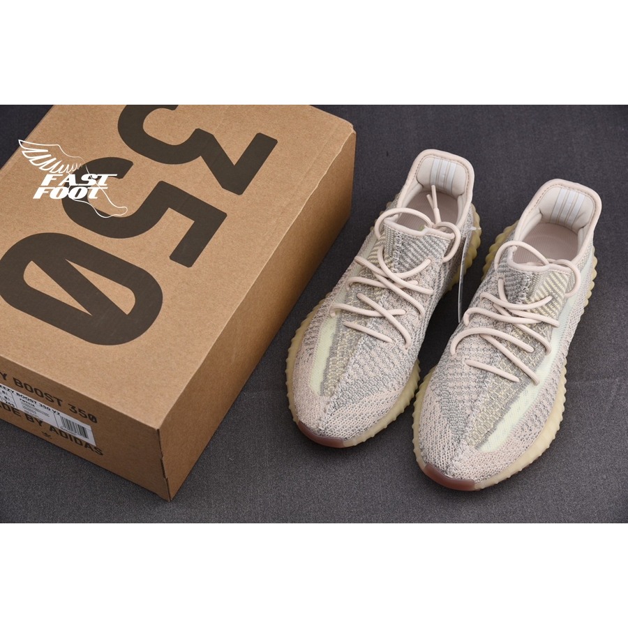 快腳🔎 ADIDAS YEEZY BOOST 350 V2 FW5318 天鵝 全反光 極限量 編織鞋-細節圖3
