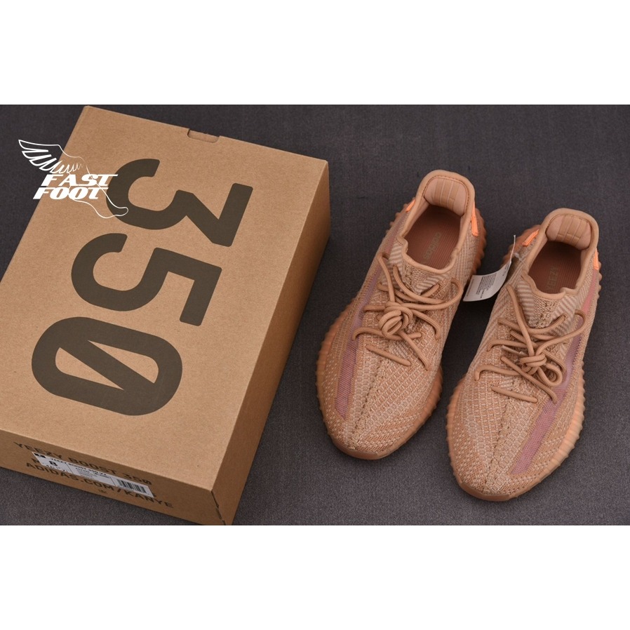 快腳🔎 ADIDAS YEEZY BOOST 350 V2 CLAY 美洲限定 美限  粉橘 EG7490-細節圖3
