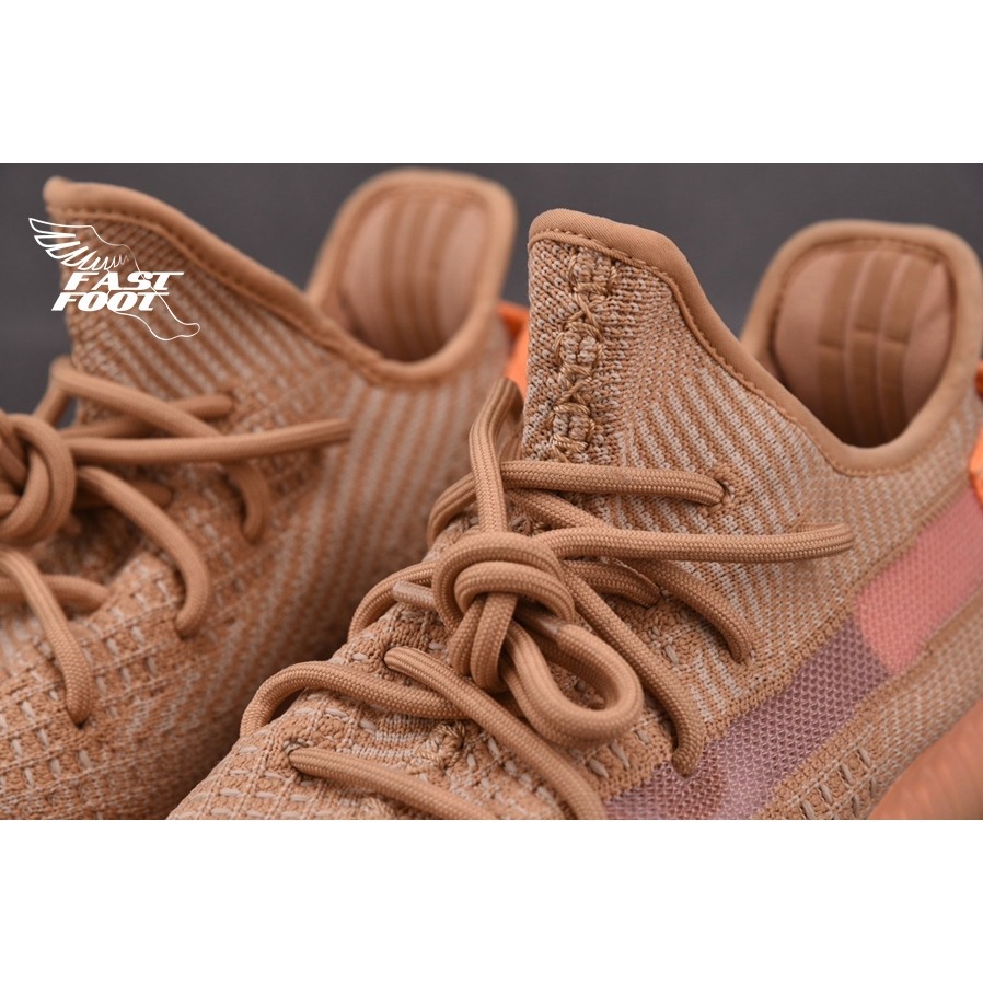 快腳🔎 ADIDAS YEEZY BOOST 350 V2 CLAY 美洲限定 美限  粉橘 EG7490-細節圖4