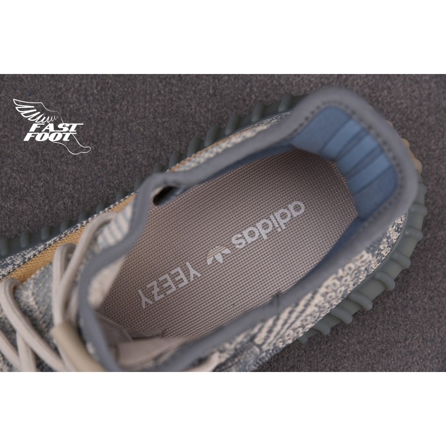 快腳🔎 Adidas Yeezy Boost 350 V2 Israfil 灰藍 黃橙 FZ5421-細節圖6
