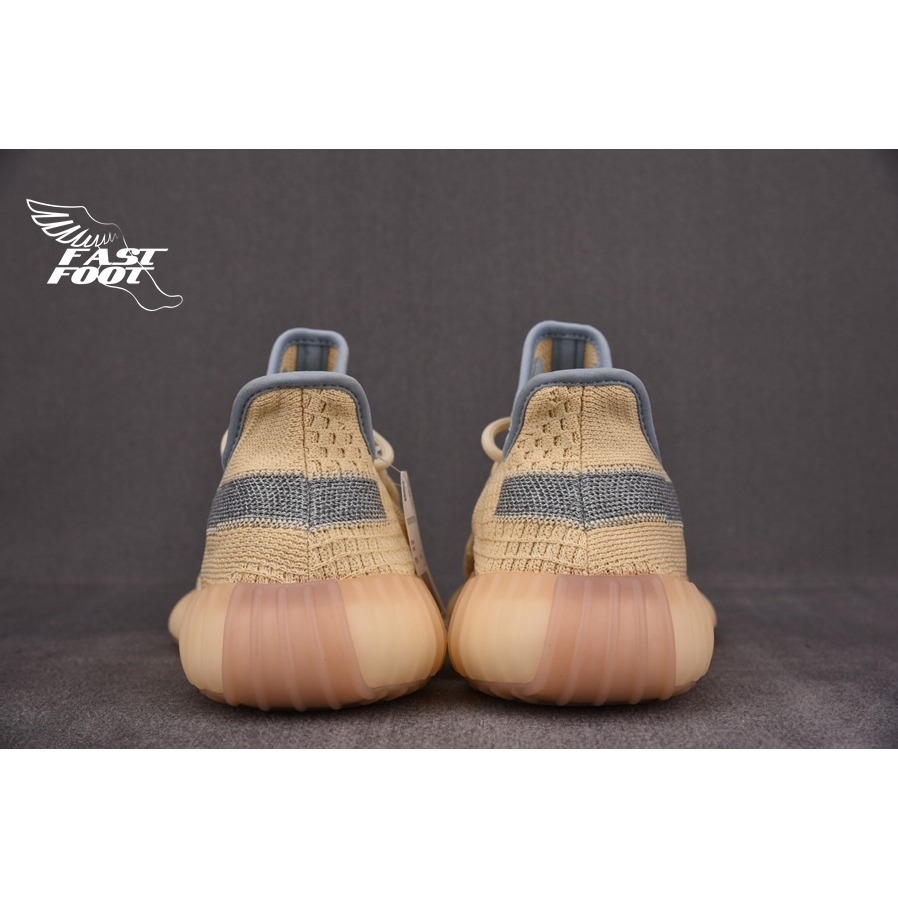 快腳🔎 Adidas Yeezy Boost 350 V2 Linen 麻布 奶茶 側邊 反光 FY5158-細節圖6