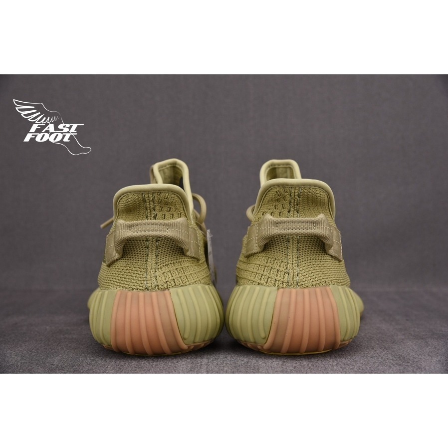 快腳🔎 Adidas Yeezy Boost 350 V2 Sulfur 抹茶 硫磺 官網限定 FY5346-細節圖7