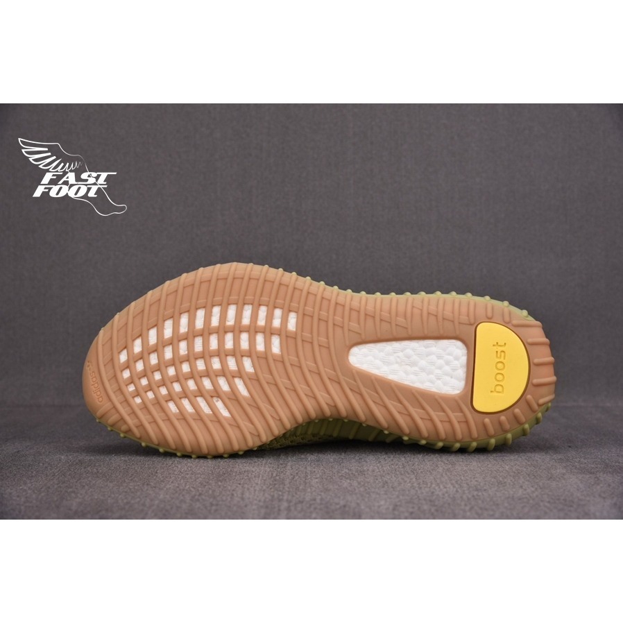 快腳🔎 Adidas Yeezy Boost 350 V2 Sulfur 抹茶 硫磺 官網限定 FY5346-細節圖8