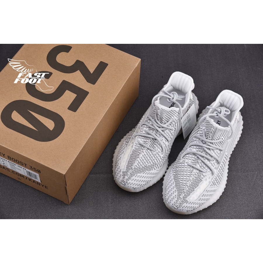 快腳🔎 Adidas Yeezy BOOST 350 V2 Static 天使 鞋帶反光 EF2905-細節圖3