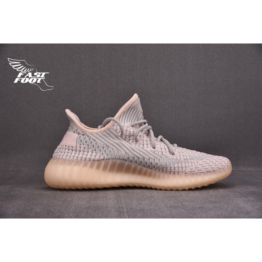 快腳🔎 Yeezy Boost 350 V2 Synth FV5578 櫻花粉 亞洲限定 鞋帶反光-細節圖2