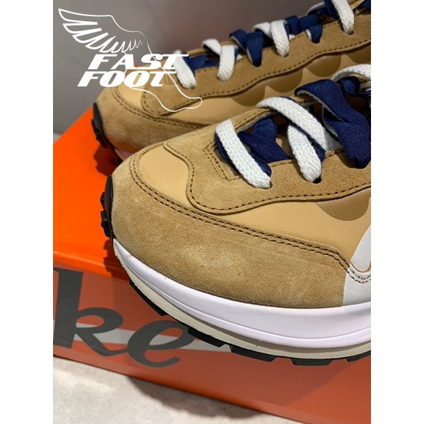 快腳🔎 Sacai xNike Vaporwaffle ＂Sesame＂ DD1875-200 奶茶 芝麻 卡其色-細節圖4
