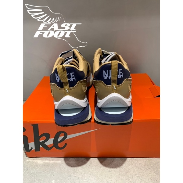 快腳🔎 Sacai xNike Vaporwaffle ＂Sesame＂ DD1875-200 奶茶 芝麻 卡其色-細節圖7