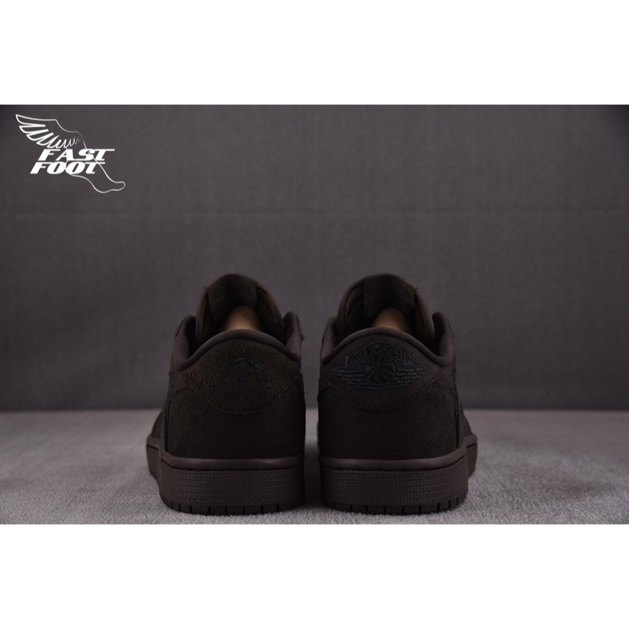 快腳🔎 TRAVIS SCOTT X AIR JORDAN 1 RETRO LOW 深棕 倒勾 DM7866-202-細節圖9