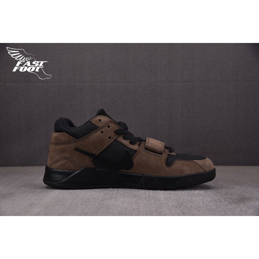 快腳🔎 Travis Scott x Jordan Jumpman Jack 黑摩卡 倒鉤 FZ8117-204-細節圖2