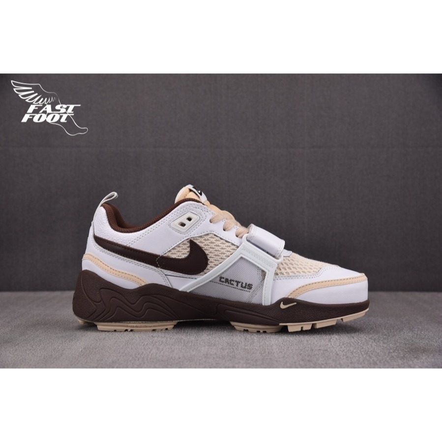 快腳🔎 Travis Scott x Nike Zoom Field Jaxx 聯名 巧克力  HQ3073-100-細節圖2