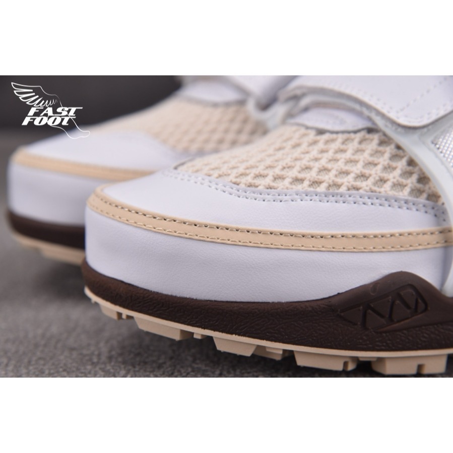 快腳🔎 Travis Scott x Nike Zoom Field Jaxx 聯名 巧克力  HQ3073-100-細節圖5
