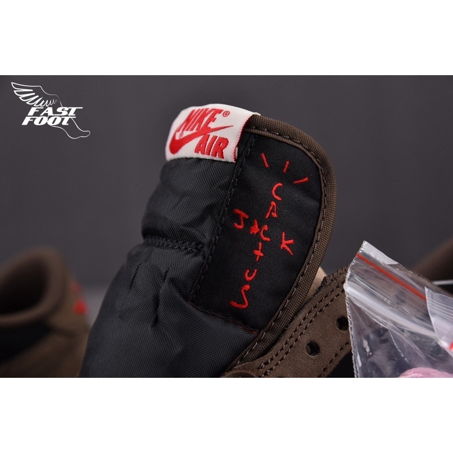 快腳🔎 Travis Scott x Nike Air Jordan 1 Low 聯名 CQ4277-001 初代-細節圖6