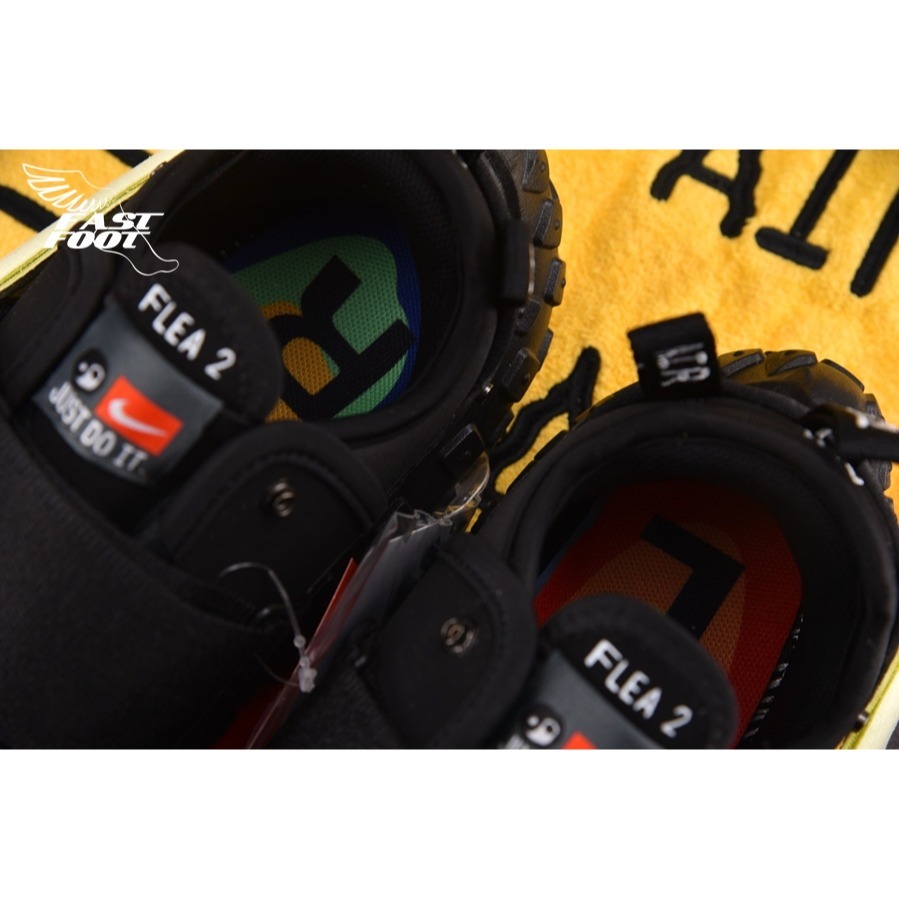 快腳🔎 Nike CPFM AIR FLEA 2 大勾 輪胎大底 黑 米白勾 DV7164-001 超強限定-細節圖5