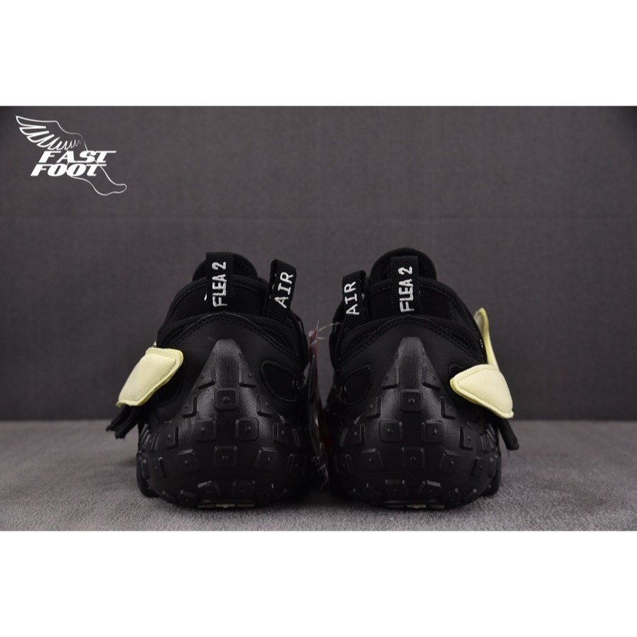 快腳🔎 Nike CPFM AIR FLEA 2 大勾 輪胎大底 黑 米白勾 DV7164-001 超強限定-細節圖9