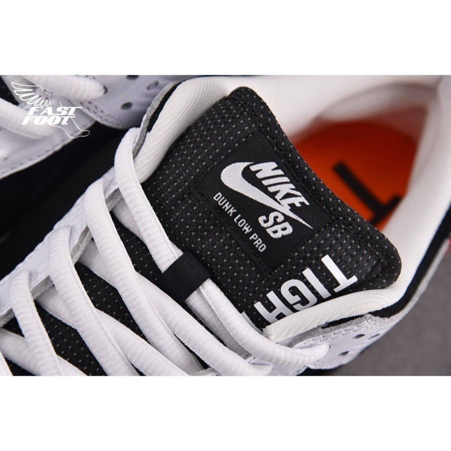 快腳🔎 NIKE DUNK SB LOW PRO 聯名款 熊貓配色 反轉  FD2629-100-細節圖4