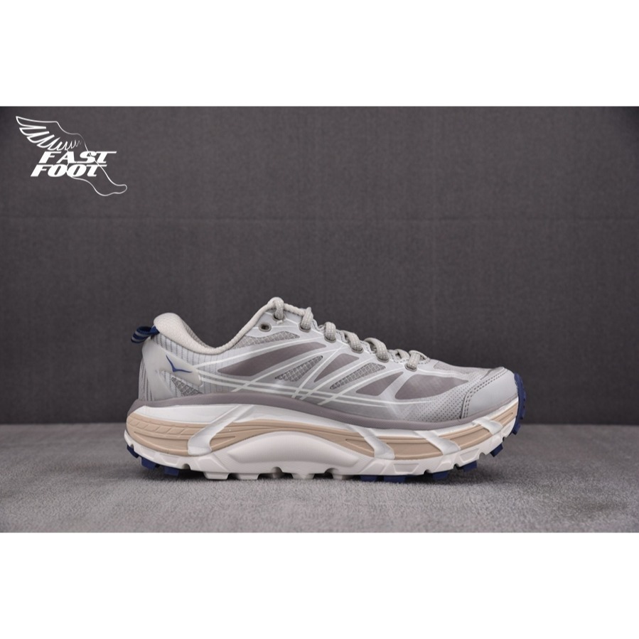 快腳🔎 HOKA Mafate Speed 2 燕麥奶 薄霧灰 1126851-OPR 慢跑鞋-細節圖2