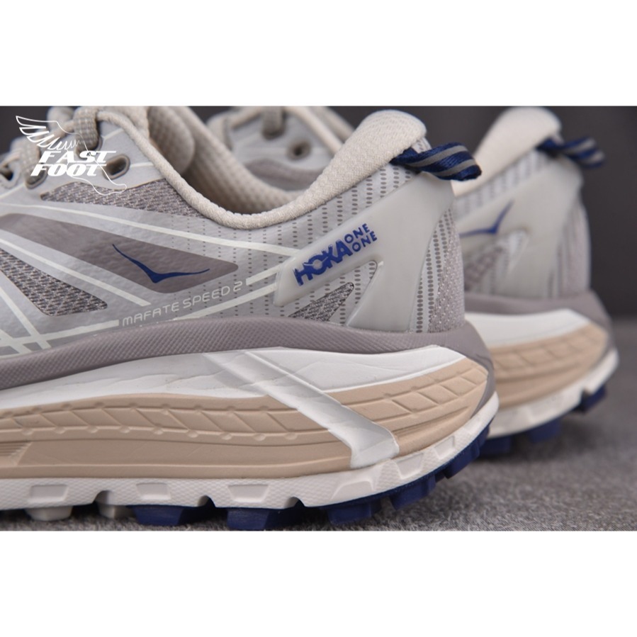 快腳🔎 HOKA Mafate Speed 2 燕麥奶 薄霧灰 1126851-OPR 慢跑鞋-細節圖6