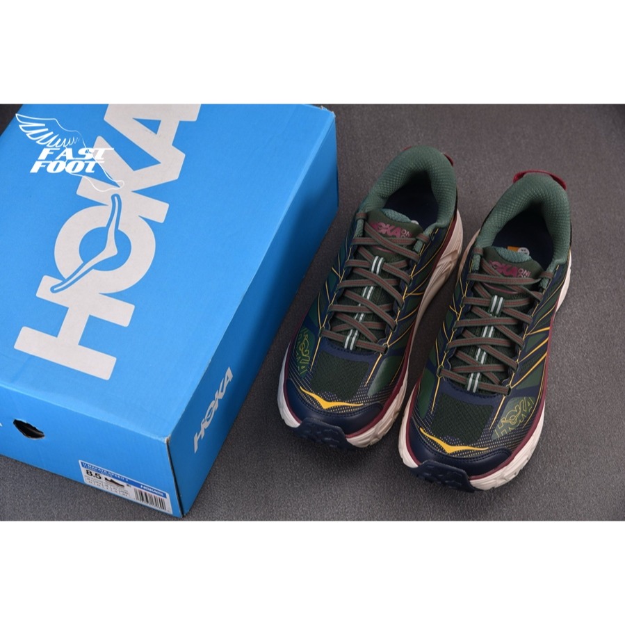 快腳🔎 Hoka One Mafate Origins Speed 3  1126851-MVOS 綠藍-細節圖3