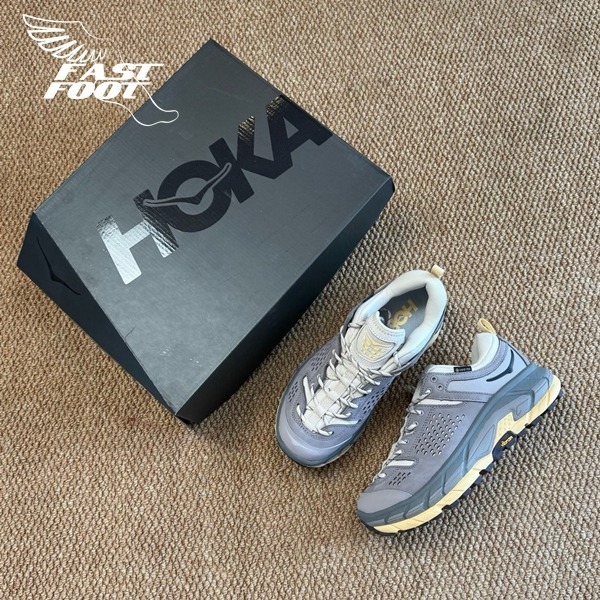 快腳🔎 Hoka  Ultra Gore-Tex Oat Milk Opal 燕麥灰 1130310-OKP 防水-細節圖3