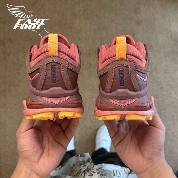 快腳🔎 HOKA ONE ONE U Tor Ultra  GORE-TEX 洗舊紅 1130310-SHTS 防水-細節圖8