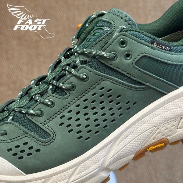 快腳🔎 Hoka One Tor Ultra Low GTX Gore-Tex 白綠黃 防水 1130310-MVW-細節圖6