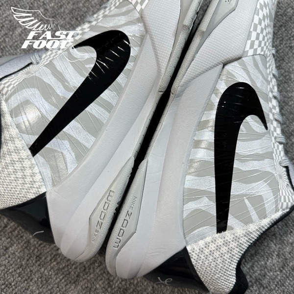 快腳🔎 Nike Kobe V Protro PE DeMar DeRozan 銀黑 曼巴 CD4991-003-細節圖5