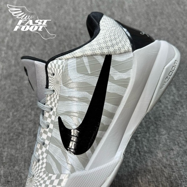 快腳🔎 Nike Kobe V Protro PE DeMar DeRozan 銀黑 曼巴 CD4991-003-細節圖7