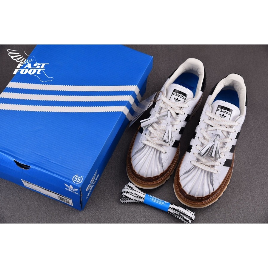 快腳🔎 CLOT x Adidas Originals Superstar 白色 IH3132-細節圖3