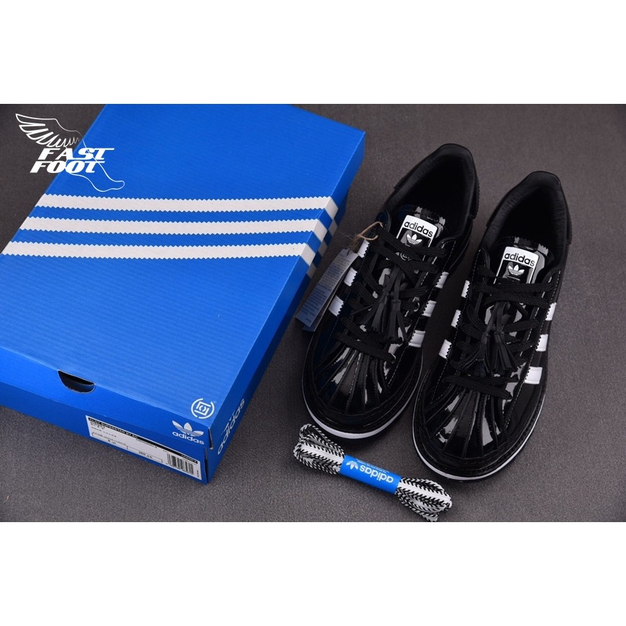 快腳🔎 Clot x adidas originals superstar 聯名 黑白 貝殼頭牛津鞋 IH5953-細節圖3