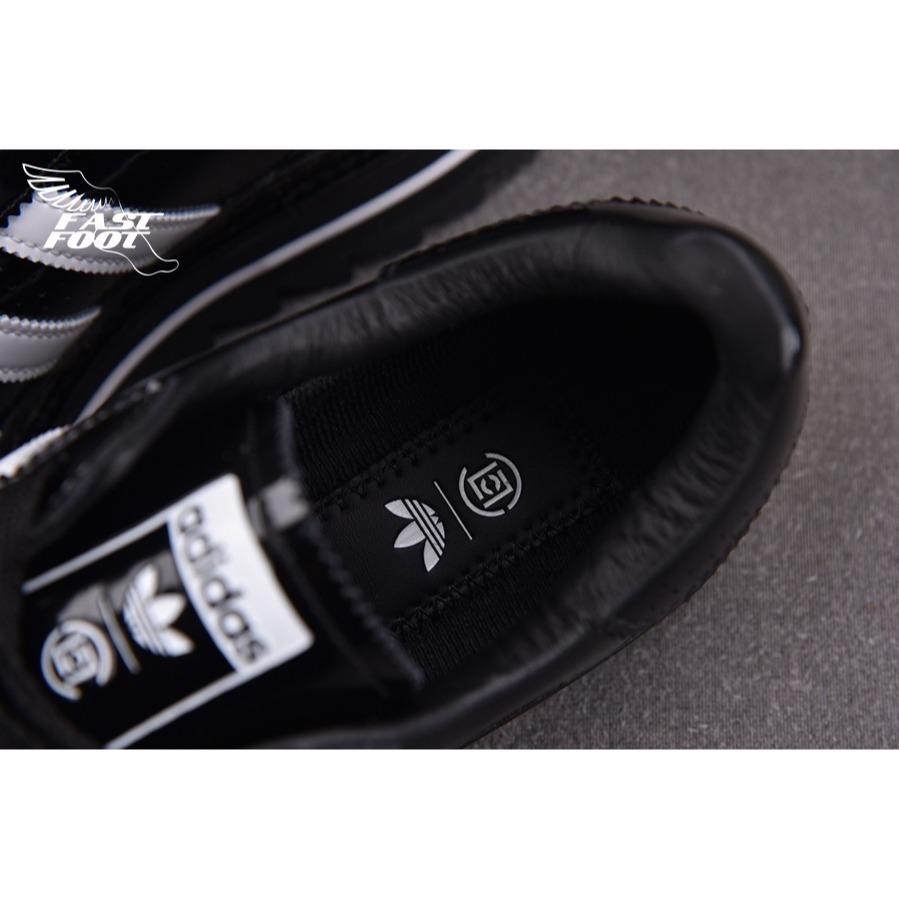 快腳🔎 Clot x adidas originals superstar 聯名 黑白 貝殼頭牛津鞋 IH5953-細節圖6