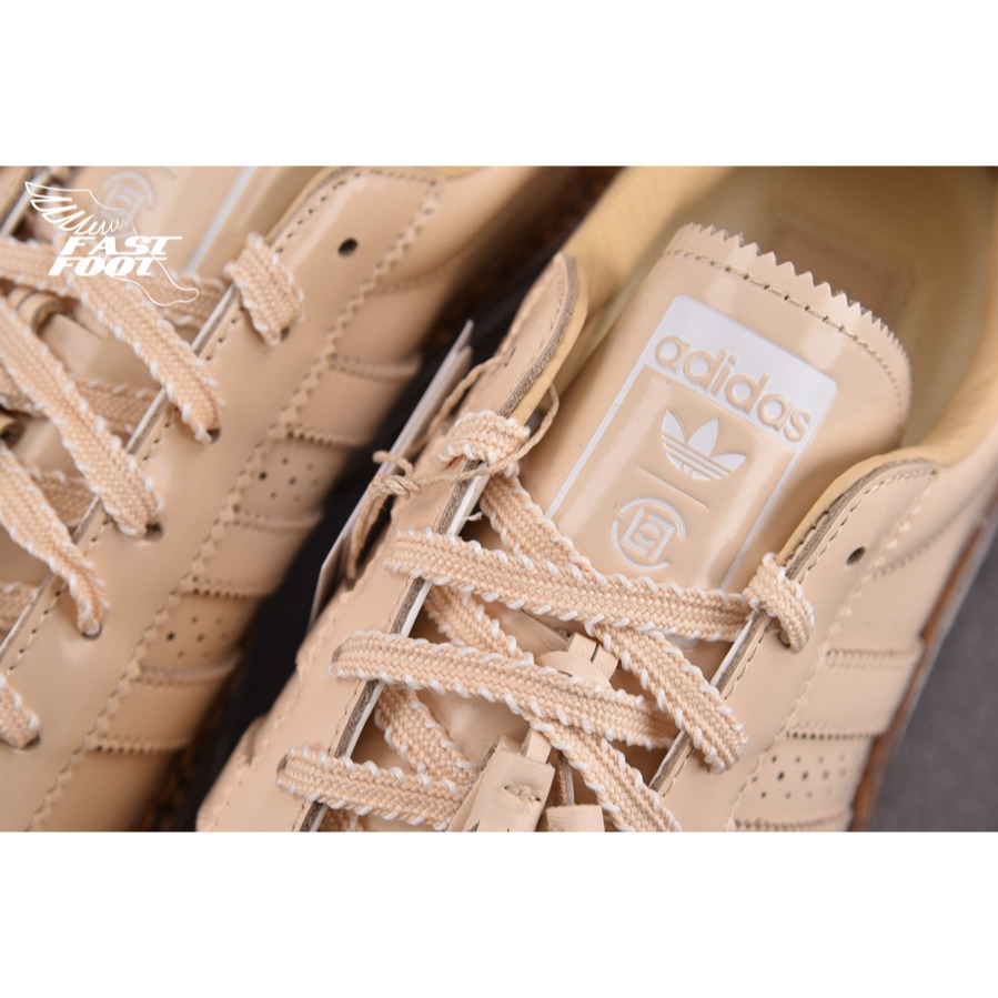 快腳🔎 CLOT x Adidas Superstar By Edison Chen Tan JQ6117 奶茶色-細節圖5