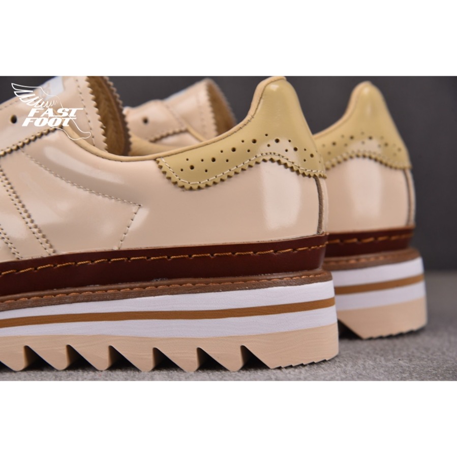 快腳🔎 CLOT x Adidas Superstar By Edison Chen Tan JQ6117 奶茶色-細節圖7