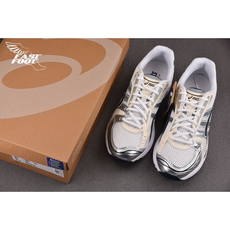 快腳🔎 ASICS Gel-Kayano 14 1202A056-109 午夜藍 奶油白 銀白-細節圖3