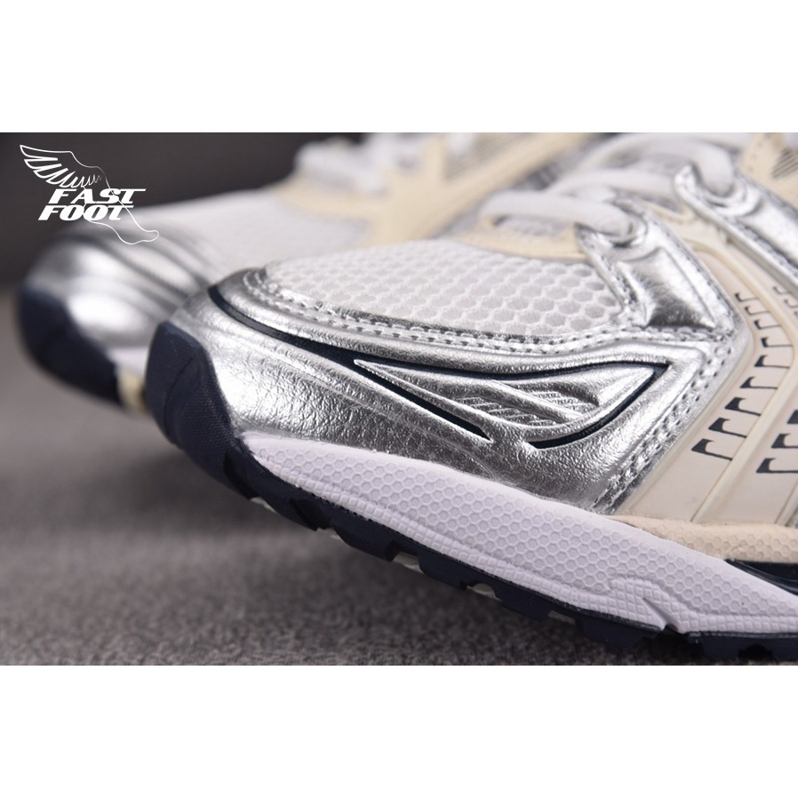 快腳🔎 ASICS Gel-Kayano 14 1202A056-109 午夜藍 奶油白 銀白-細節圖5