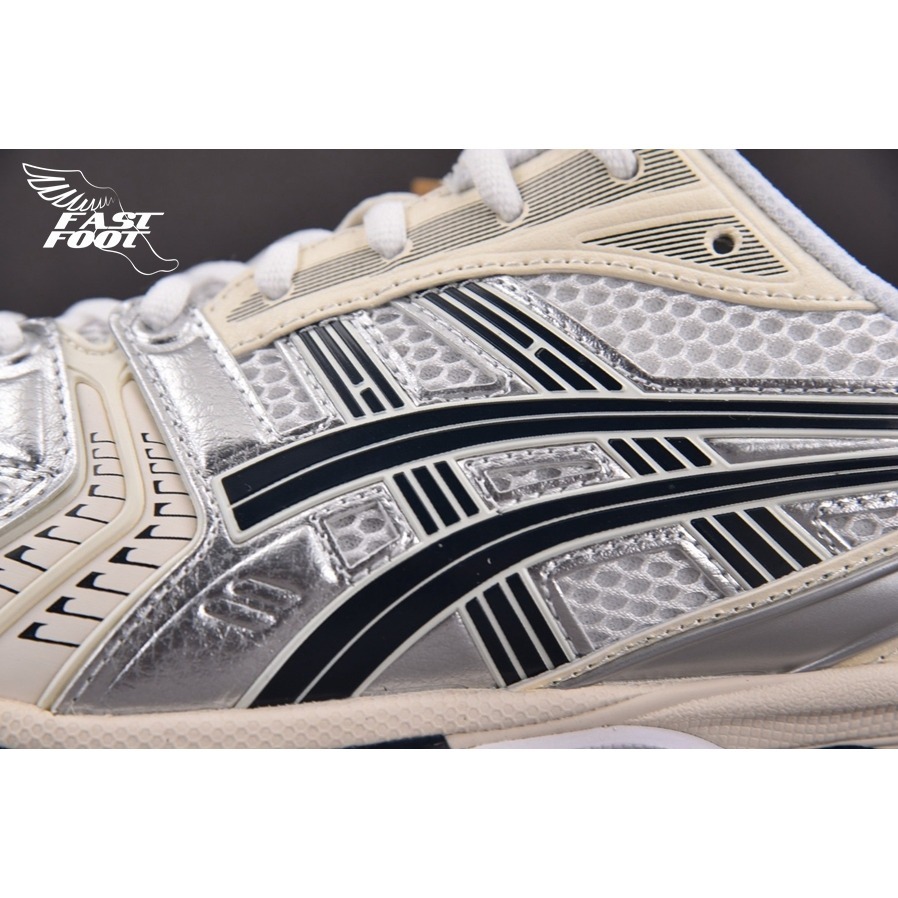 快腳🔎 ASICS Gel-Kayano 14 1202A056-109 午夜藍 奶油白 銀白-細節圖8